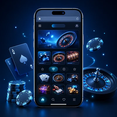 Casino mobile sans téléchargement ouvert dans un navigateur