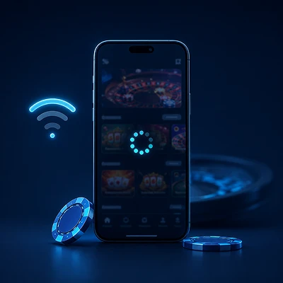 Chargement lent sur casino mobile