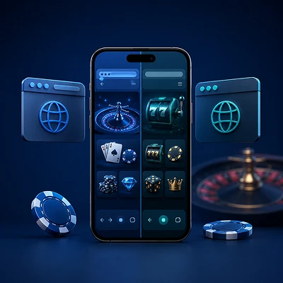 Comparaison Safari et Chrome pour casino mobile
